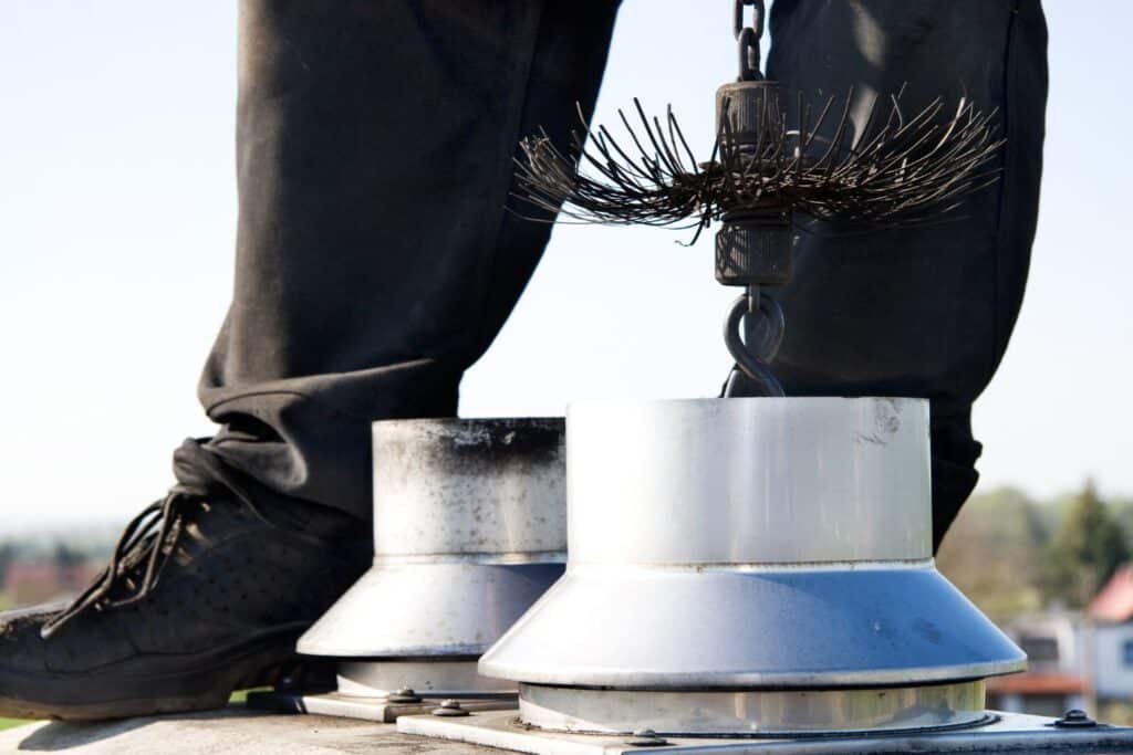 Schoorsteen laten vegen